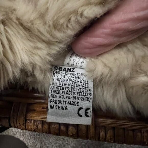 RARE "Collectible" Webkinz Ganz (R) Signature series Timber Wolf / Serial LS181I - Picture 4 of 8